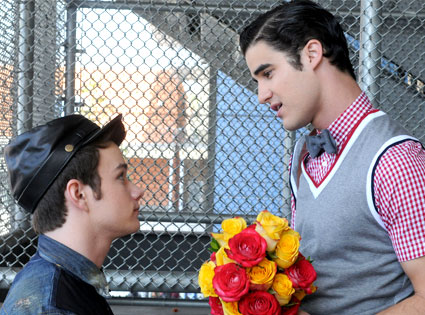 GLEE, Chris Colfer, Darren Criss GLEE, Chris Colfer, Darren Criss